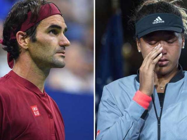 Federer tìm lại niềm vui Grand Slam sau 489 ngày, vẫn dễ bị phạt như Osaka