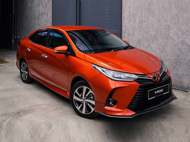 Giá xe Toyota Vios lăn bánh tháng 6/2021