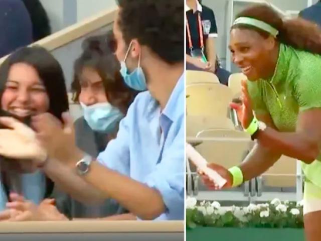 Serena ”thắp sáng” Roland Garros: Đôi công 20 chạm lập siêu phẩm sững sờ