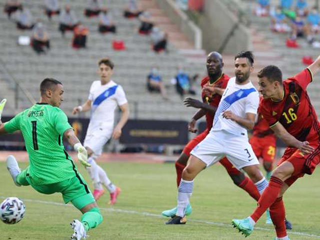 Video ĐT Bỉ - Hy Lạp: Em trai Hazard tỏa sáng, Lukaku bỏ lỡ đáng tiếc