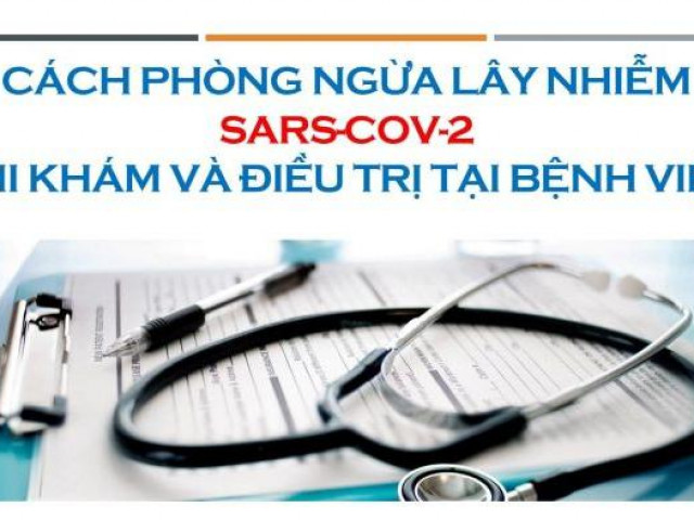 8 điều cần làm để phòng ngừa lây nhiễm SARS-CoV-2 ở bệnh viện