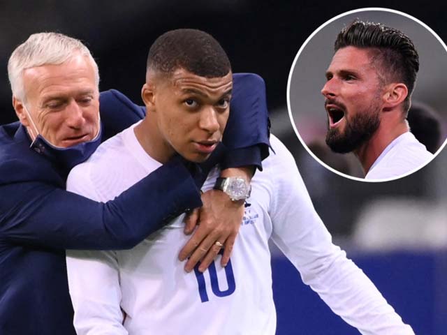 Mbappe điên máu vì bị Giroud gây hấn, ĐT Pháp nổi “sóng ngầm” trước EURO