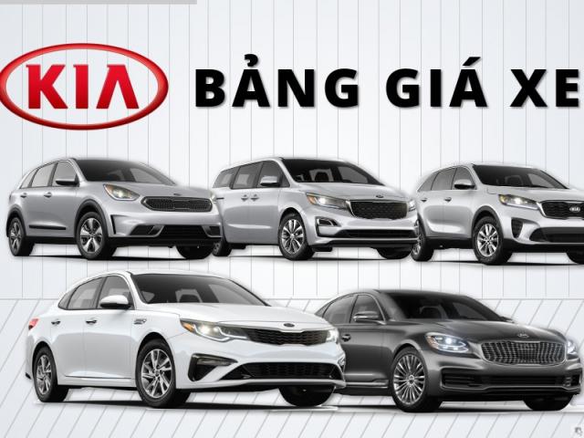 Giá xe KIA mới nhất tháng 6/2021 tất cả các phiên bản