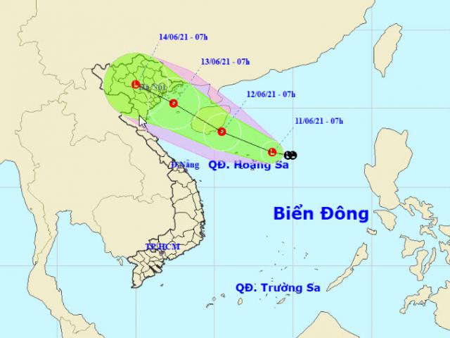 Áp thấp khả năng mạnh thêm, miền Bắc và miền Trung sắp mưa lớn diện rộng