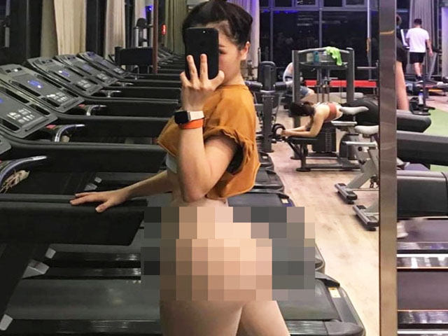 Hot girl dân tộc Mường gây sốc nơi phòng tập vì chiếc quần gym tưởng mặc như không