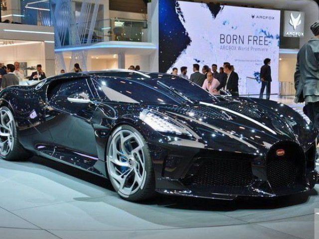 Vén màn bí ẩn đại gia sở hữu siêu xe đắt nhất thế giới Bugatti La Voatio Noire