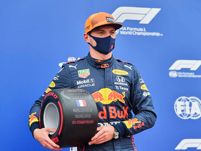 Đua xe F1, Phân hạng French GP: Verstappen đoạt pole, triều đại Red Bull trở lại