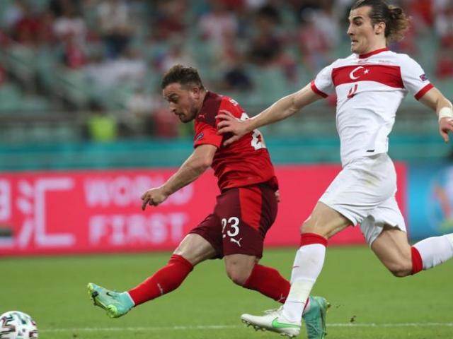 Video Thụy Sĩ - Thổ Nhĩ Kỳ: Rực rỡ ”mưa bàn thắng”, cú đúp Shaqiri (EURO)