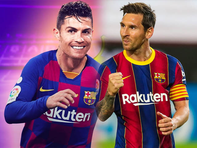 Ngã ngửa Barca tính chiêu mộ Ronaldo sát cánh Messi, 3 SAO bị ”tế thần”