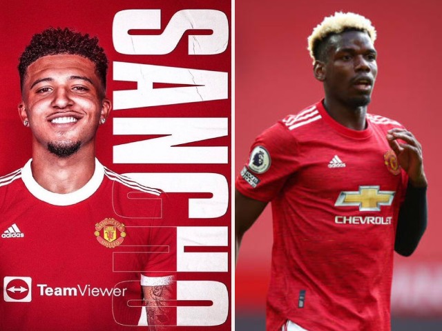 MU sắp công bố ”bom tấn” Sancho 77 triệu bảng, tiễn Pogba và 11 SAO ra đường