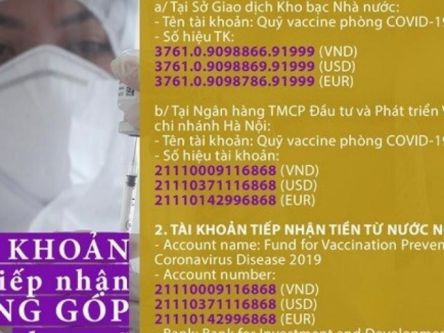 Gửi hàng nghìn tỷ tại ngân hàng, Quỹ vaccine được hưởng bao nhiêu tiền lãi?