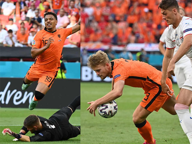 30 giây ác mộng khiến Hà Lan bị CH Czech loại ở EURO: Sau bỏ lỡ khó tin là thẻ đỏ De Ligt
