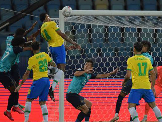 Trực tiếp bóng đá Brazil - Ecuador: Bỏ lỡ cơ hội cuối (Copa America) (Hết giờ)