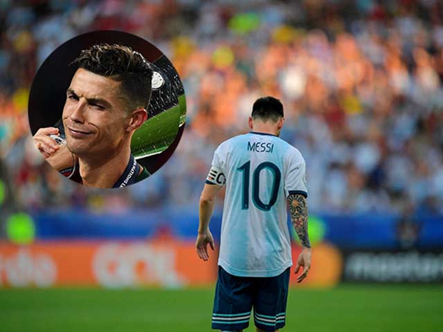 Messi thất bại ở Copa America: Ronaldo rộng đường tới Bóng vàng thứ 6