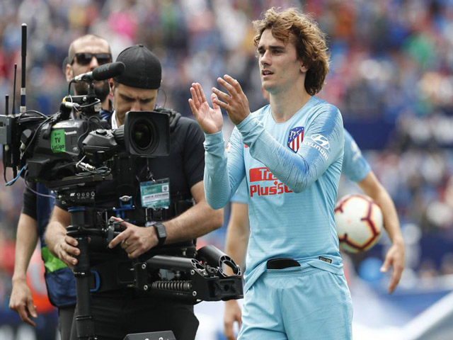 Căng thẳng ”bom tấn” Griezmann: Atletico tung ”đòn thù” với Barca