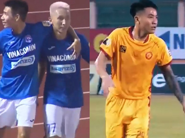 2 siêu phẩm V-League: Choáng váng cú đá sấm sét & sút phạt như Roberto Carlos