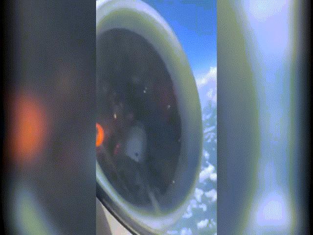 Gần 150 hành khách kinh hãi khi động cơ máy bay “rụng” cánh quạt, tóe lửa giữa trời