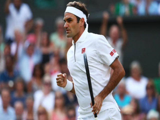 Clip hot Wimbledon: Federer thuận tay ”thần thánh”, Nadal chịu trận