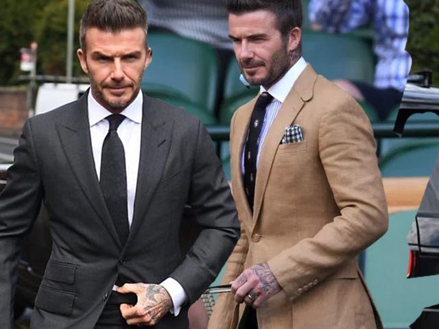 Vì sao David Beckham thường không bao giờ cài cúc cuối của bộ suit?