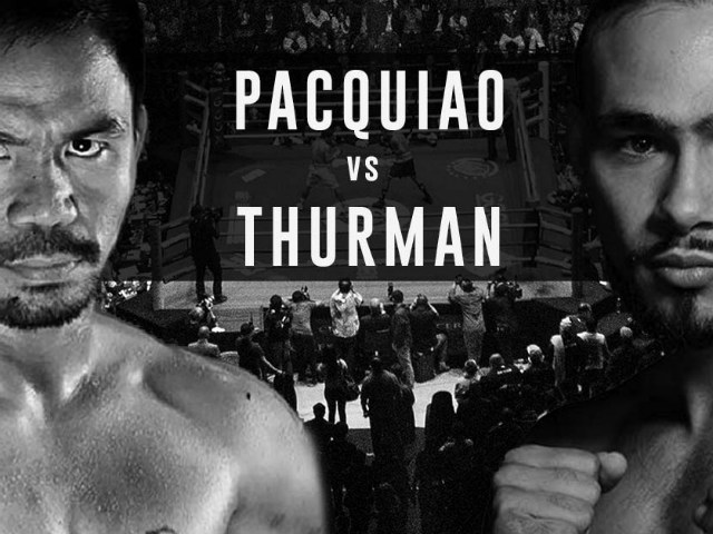 Trực tiếp boxing Pacquiao - Thurman: Pacquiao giành đai WBA hạng bán trung