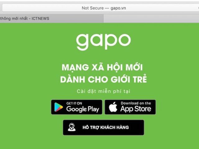 Gặp nhiều lỗi trong ngày đầu ra mắt, MXH Gapo thông báo bảo trì hệ thống