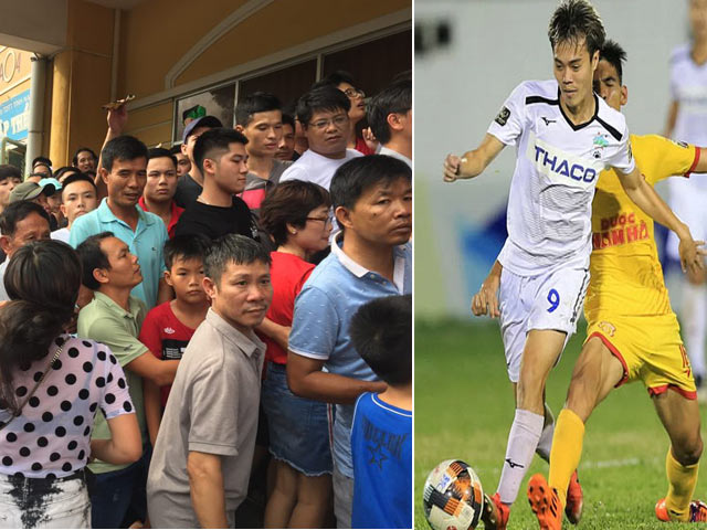 Trực tiếp bóng đá Nam Định - HAGL: Fan rầm rộ tới sân Thiên Trường