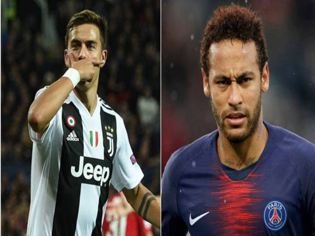 Siêu chuyển nhượng: PSG để mắt Dybala, Neymar sang Juventus cặp Ronaldo?