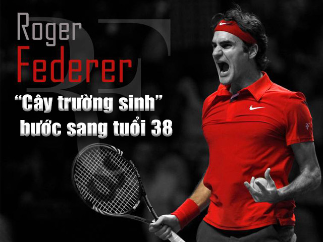Federer tròn 38 tuổi: “Siêu nhân tennis” trường sinh, Nadal – Djokovic phải nể