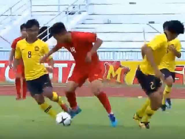 U15 Việt Nam – U15 Malaysia: Choáng váng 3 bàn hạ ”knock-out”, bị loại ở bán kết U15 Đông Nam Á