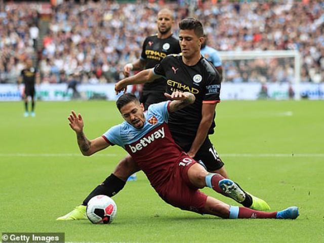 West Ham - Man City: Căng thẳng đôi công, SAO sáng mở điểm (Hiệp 1)