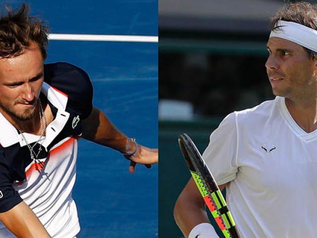 Trực tiếp tennis Nadal - Medvedev: Đánh nhanh thắng nhanh (Hết giờ)