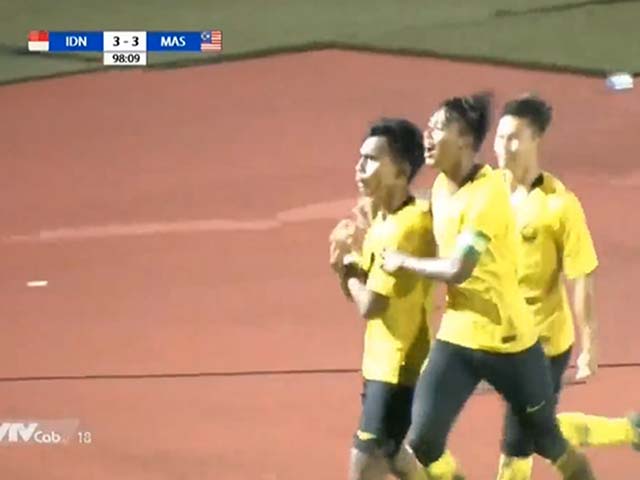 U18 Indonesia - U18 Malaysia: Kinh điển rượt đuổi 7 bàn, người hùng hiệp phụ