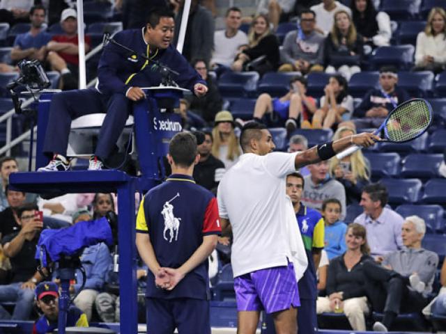 ”Gã điên” Kyrgios làm loạn ở US Open: Bạo gan ”chửi” thế lực lớn làng tennis