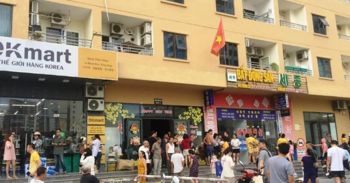 Cháy chung cư Mường Thanh ở Đà Nẵng, dân hoảng loạn