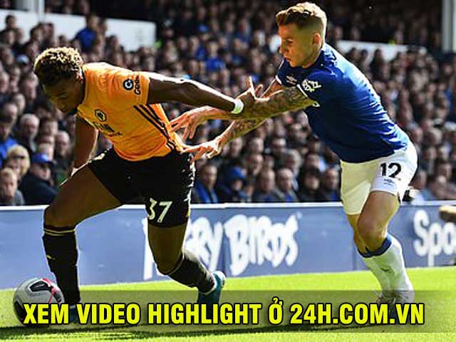 Video highlight trận Everton - Wolverhampton: Rượt đuổi 5 bàn siêu kịch tính (Vòng 4 Ngoại hạng Anh)