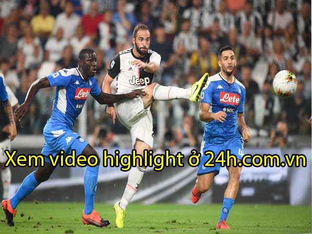 Video highlight trận Juventus - Napoli: Ronaldo khai hỏa, đại tiệc 7 bàn (Vòng 2 Serie A)