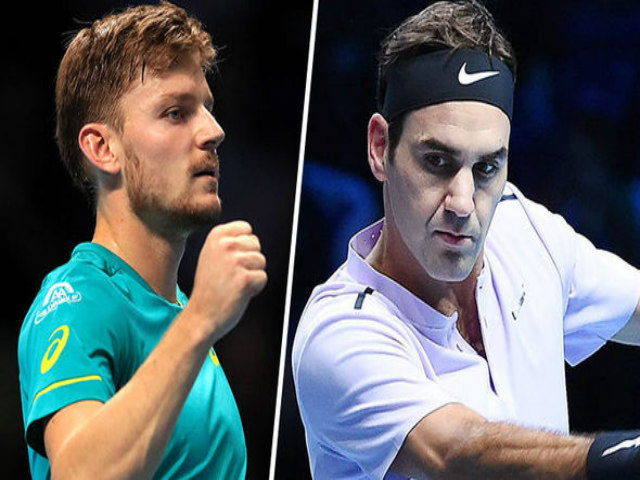 Video tennis Federer - Goffin: Tốc hành 82 phút & chiến thắng hủy diệt