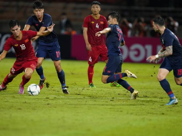 Video highlight trận ĐT Thái Lan - ĐT Việt Nam: Đại chiến căng thẳng, hú vía phút cuối (Vòng loại World Cup)