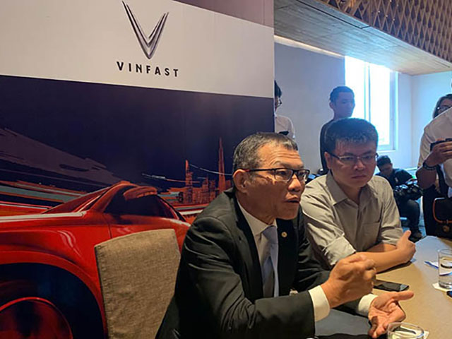 Phó TGĐ Vingroup chia sẻ về lần đầu tham dự Vietnam Motor Show của VinFast