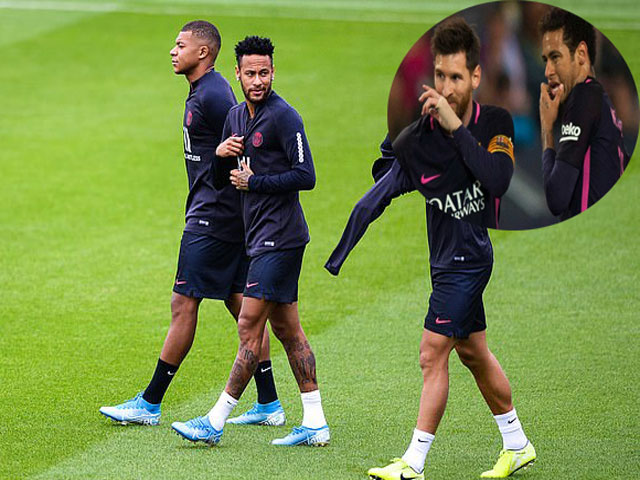 Neymar ”làm lành” PSG: Messi bất ngờ phá đám, ngang nhiên mời về Barca