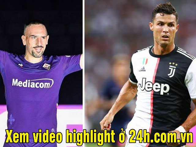 Vòng 3 Serie A, chờ Ribery “phục hận” Ronaldo: Xem video highlight nhanh nhất trên 24h.com.vn