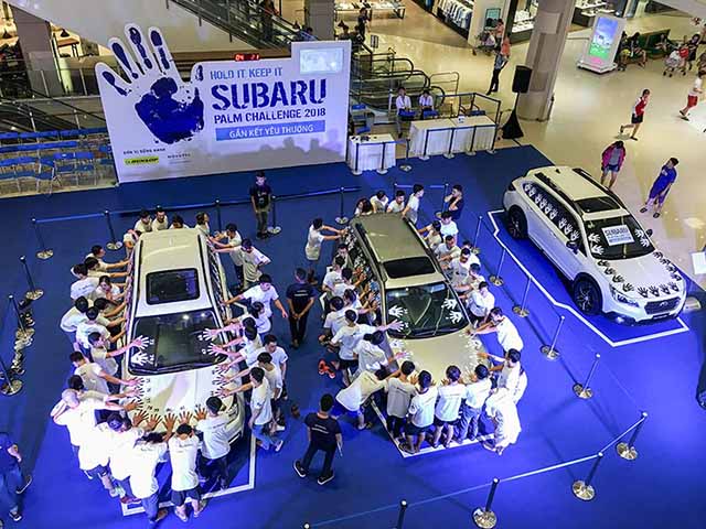 Cuộc thi Subaru Palm Challenge và trải nghiệm xe lần đầu đến với Hà Nội