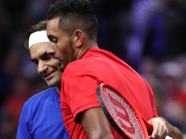 “Gã điên” Kyrgios khiến Federer “nóng mặt”: Đang đánh đòi cưới nữ khán giả