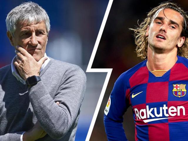 HLV Setien không xin lỗi Griezmann, họp khẩn với sếp lớn Barca