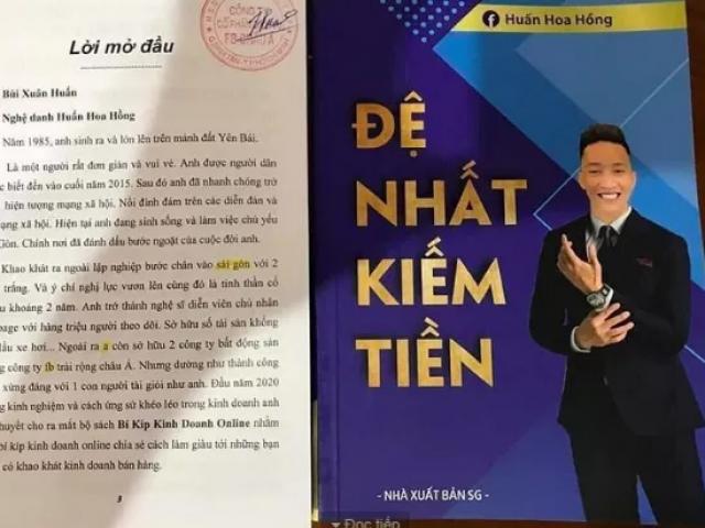 Huấn Hoa Hồng lĩnh phạt vì xuất bản “chui” sách dạy kiếm tiền
