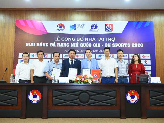 Tin HOT bóng đá tối 6/7: Công bố nhà tài trợ giải hạng Nhì Quốc gia - On Sport 2020