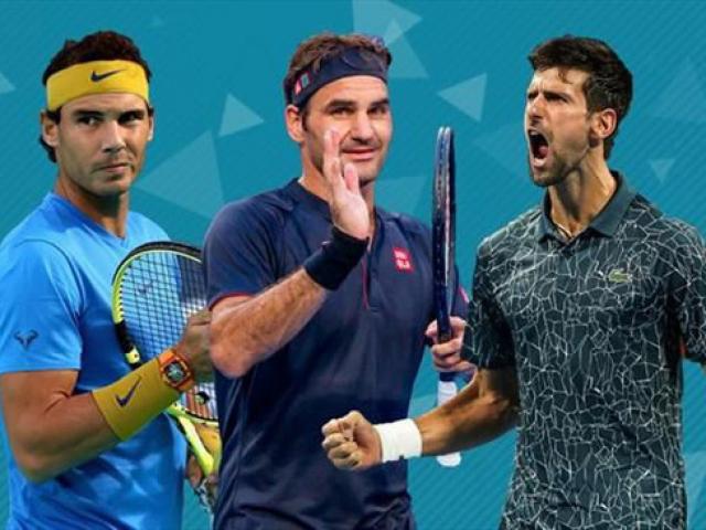 Bảng xếp hạng ATP sửa đổi: Federer lợi thế, Djokovic-Nadal vớ “được vàng”