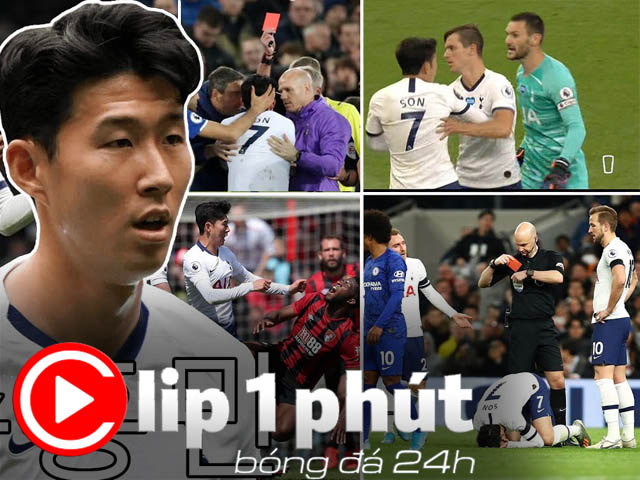 Son Heung Min suýt đánh nhau, chơi “gấu” thế nào ở ngoại hạng Anh? (Clip 1 phút Bóng đá 24H)