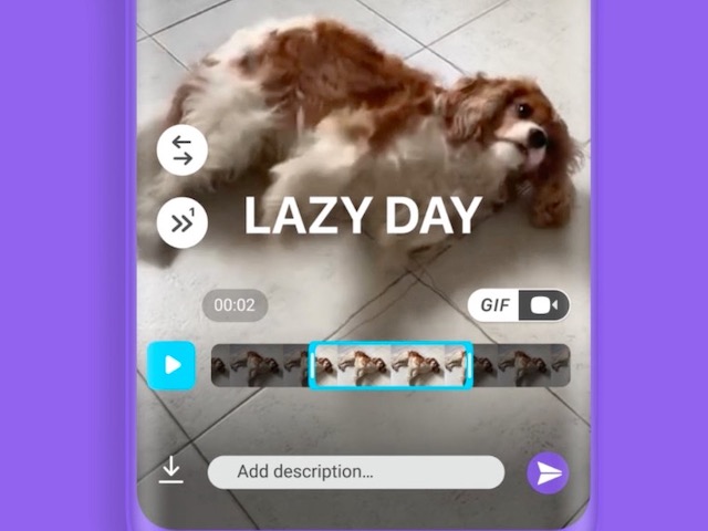 Viber tung tính năng tạo ảnh động GIF siêu tốc và miễn phí