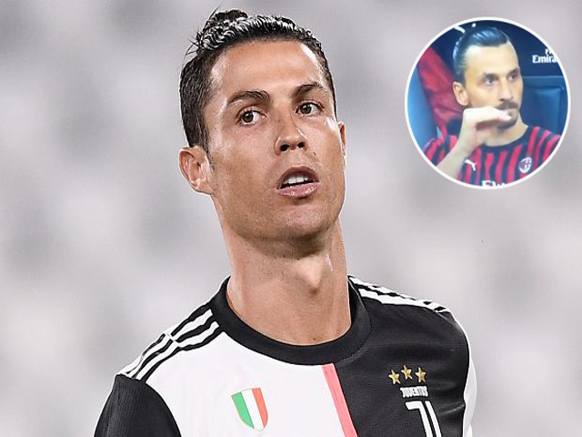 Ronaldo ”bẽ mặt” ngày đấu Ibrahimovic: ”Học” Messi khiến đội nhà thua bàn